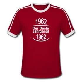 TShirts fr den Jahrgang 1962